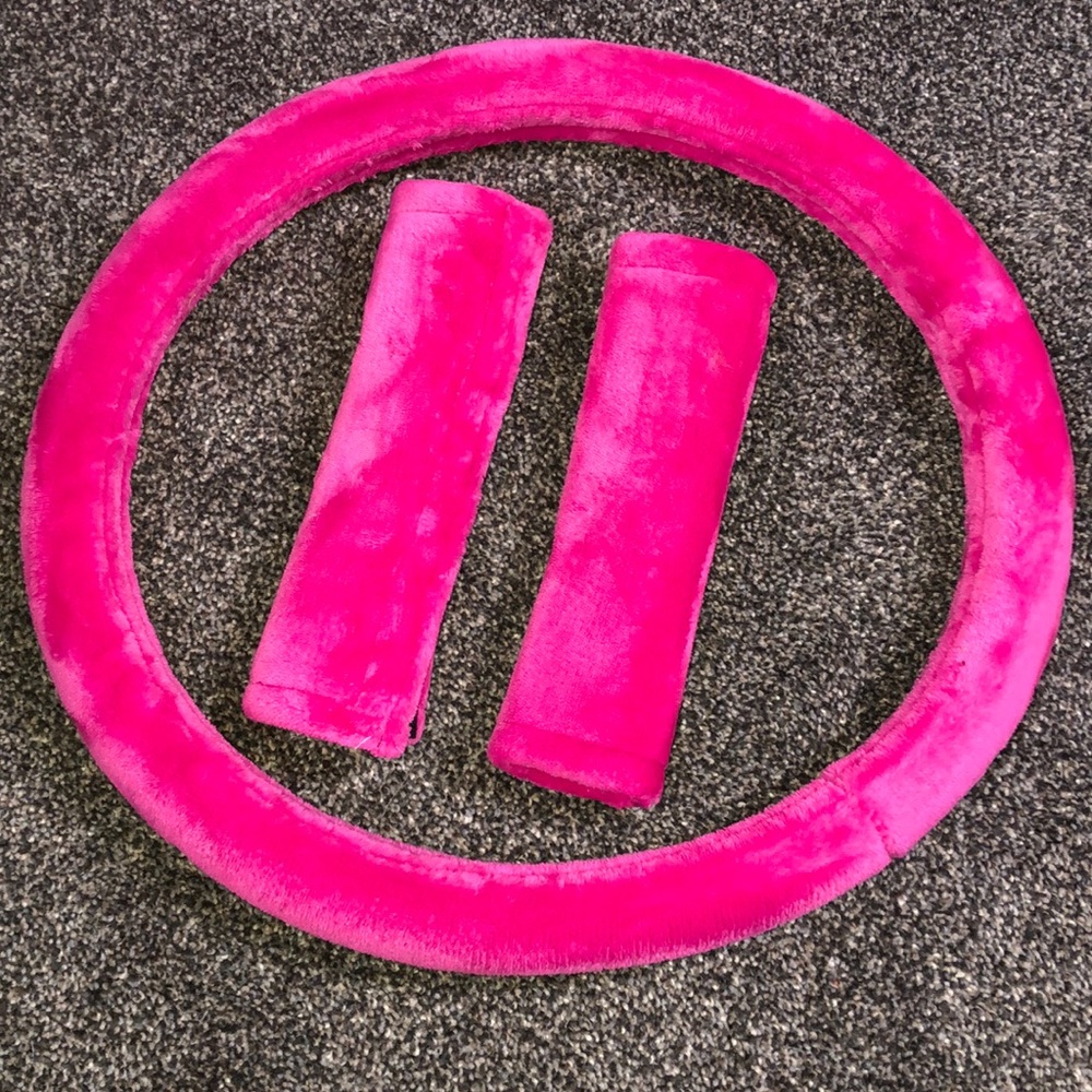 car steering wheel and belt covers